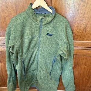 Stone Glacier Olive Green Full-Zip Fleece Jacket